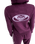The Roxy Womens Beachy Keen Zip Hoodie in Blackberry Wine