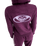The Roxy Womens Beachy Keen Zip Hoodie in Blackberry Wine