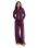 The Roxy Womens Beachy Keen Zip Hoodie in Blackberry Wine