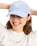 The Roxy Womens Brave Lineup Baseball Cap in Grapemist