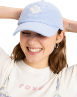 The Roxy Womens Brave Lineup Baseball Cap in Grapemist