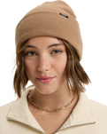 The Roxy Womens Tropical Snow Beanie in Woodsmoke