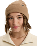 The Roxy Womens Tropical Snow Beanie in Woodsmoke