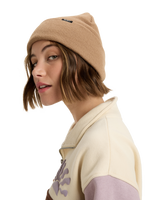 The Roxy Womens Tropical Snow Beanie in Woodsmoke