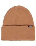The Roxy Womens Tropical Snow Beanie in Woodsmoke