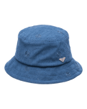 Feeling Embroidered Bucket Hat in Dutch Blue