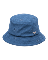 Feeling Embroidered Bucket Hat in Dutch Blue