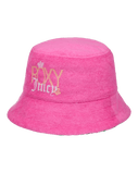 Roxy x Juicy Couture Reversible Bucket Hat in Azalea Pink