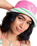 Roxy x Juicy Couture Reversible Bucket Hat in Azalea Pink