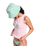 Roxy x Juicy Couture Reversible Bucket Hat in Azalea Pink