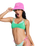 Roxy x Juicy Couture Reversible Bucket Hat in Azalea Pink