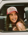 Roxy x Juicy Couture Trucker Cap in Azalea Pink