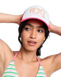 Roxy x Juicy Couture Trucker Cap in Azalea Pink