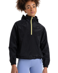The Roxy Womens Boundless Spirit Waterproof Sport Jacket in Anthracite