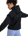 The Roxy Womens Boundless Spirit Waterproof Sport Jacket in Anthracite