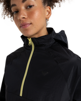 The Roxy Womens Boundless Spirit Waterproof Sport Jacket in Anthracite