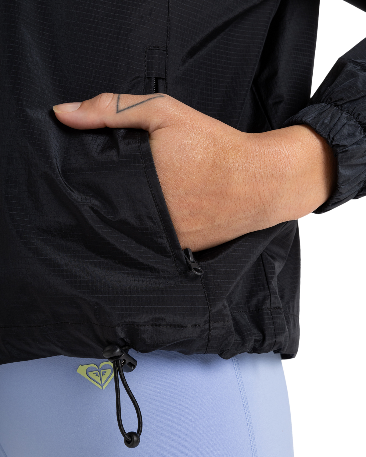 The Roxy Womens Boundless Spirit Waterproof Sport Jacket in Anthracite