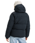 The Roxy Womens Uplands Warmlink Technical Jacket in True Black