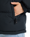 The Roxy Womens Uplands Warmlink Technical Jacket in True Black