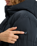 The Roxy Womens Uplands Warmlink Technical Jacket in True Black
