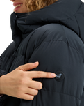 The Roxy Womens Uplands Warmlink Technical Jacket in True Black