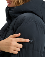 The Roxy Womens Uplands Warmlink Technical Jacket in True Black