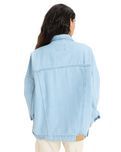 The Roxy Womens The Ocean Is Calling Jacket in Light Blue