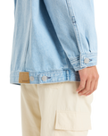 The Roxy Womens The Ocean Is Calling Jacket in Light Blue
