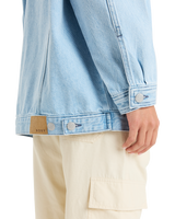 The Roxy Womens The Ocean Is Calling Jacket in Light Blue