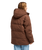The Roxy Womens Seaside Memories Jacket in Chestut