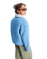 The Roxy Womens Not So Basic Jacket in Beau Blue