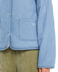 The Roxy Womens Not So Basic Jacket in Beau Blue