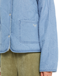 The Roxy Womens Not So Basic Jacket in Beau Blue