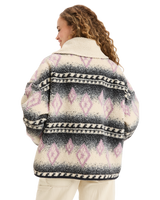 The Roxy Womens Feels Like Winter Jacket in Parchment Feel Like Winter