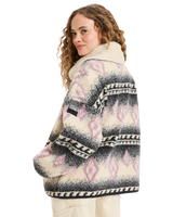 The Roxy Womens Feels Like Winter Jacket in Parchment Feel Like Winter