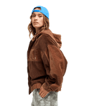 The Roxy Womens Have A Blast Jacket in Chestut