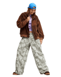 The Roxy Womens Have A Blast Jacket in Chestut
