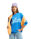 The Roxy Womens Eastside Midweight Sweatshirt in Super Sonic
