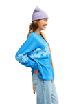 The Roxy Womens Eastside Midweight Sweatshirt in Super Sonic