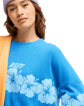 The Roxy Womens Eastside Midweight Sweatshirt in Super Sonic