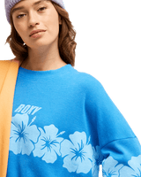 The Roxy Womens Eastside Midweight Sweatshirt in Super Sonic