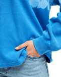 The Roxy Womens Eastside Midweight Sweatshirt in Super Sonic