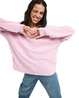 Eastside Midweight Sweatshirt in Pink Lavender