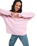 Eastside Midweight Sweatshirt in Pink Lavender