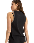 The Roxy Womens Better Days Vest in Phantom