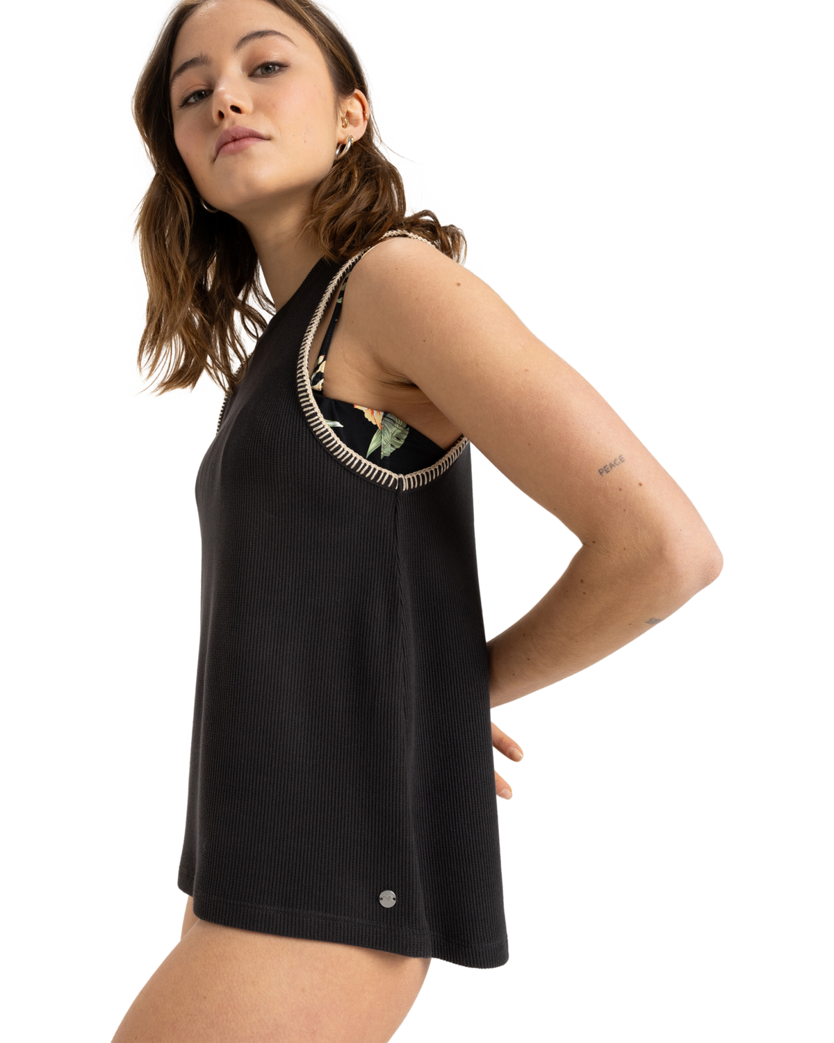 The Roxy Womens Better Days Vest in Phantom
