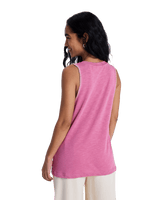 The Roxy Womens Better Days Vest in Heather Rose