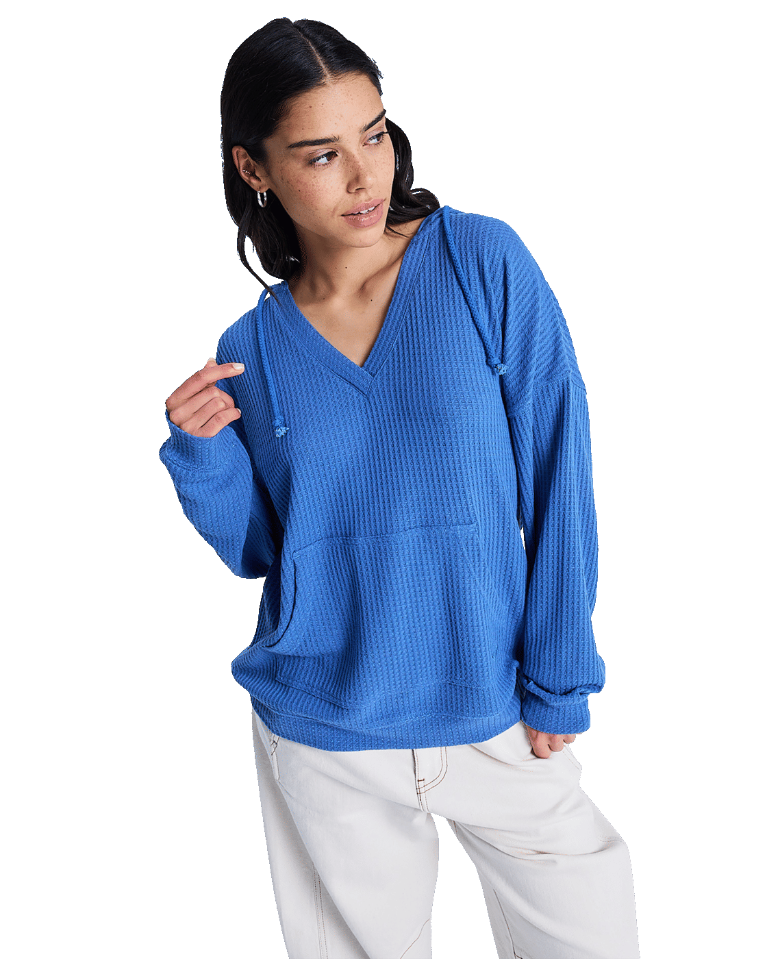 Ocean Drive Hoodie in Dutch Blue