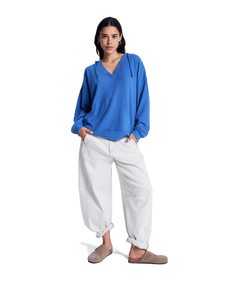 Ocean Drive Hoodie in Dutch Blue