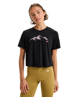 The Roxy Womens Boundless Spirit 2 T-Shirt in True Black